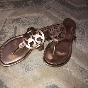 Rose Gold Tory Burch Miller Sandal 🤗 reasonable offers welcome 🤗